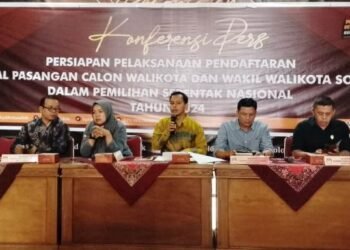Pendaftaran Calon Kepala Daerah Kota Solok di KPU Sesuai Jadwal Dari Tanggal 27- 29 Agustus 2024