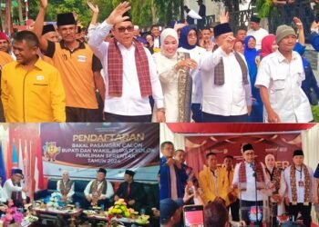 Pasangan Hj.Emiko – Irwan Afriadi Daftar Ke KPU, ‘Sosok Bundo’ Sejarah Politik Wanita Pertama Ikut Pilkada 2024 Kabupaten Solok