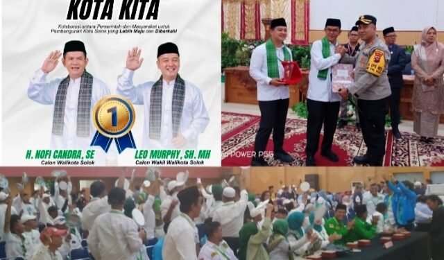 “Bia Ciek Asa Lai Boneh” Pasangan H. Nofi Candra – Leo Murphy (NC-LM) Dapat Nomor Urut 1