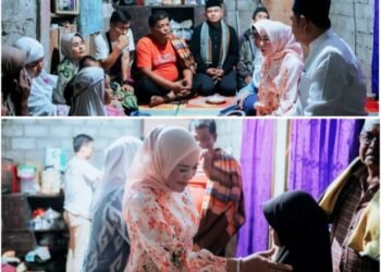 Kunjungi Keluarga Korban Longsor Tambang Emas Sungai Abu, Bundo Hj. Emiko dan H. Epyardi Asda Janji Akan Carikan Solusi Terbaik Bagi Masyarakat