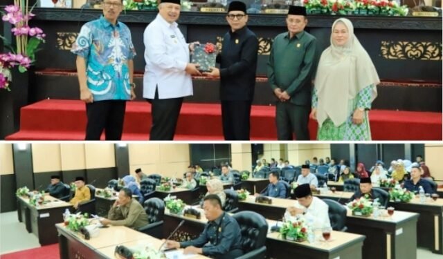 DPRD Kota Solok Dengarkan Nota Penjelasan Wali Kota Tentang Rancangan Perubahan APBD Tahun 2024