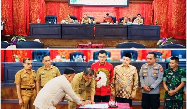 Pjs. Bupati Beri Apresiasi Kepada DPRD Kabupaten Solok Yang Sahkan APBD Perubahan Tahun 2024
