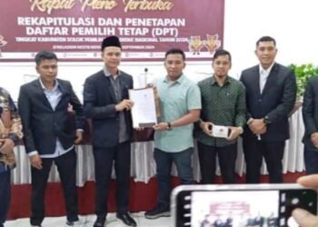 Sebanyak 290.111 Pemilih Dalam DPT Pilkada Serentak 2024 Ditetapkan KPU Kabupaten Solok