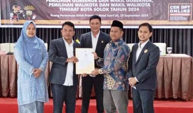 Bertambah 2.224 Pemilih Dibanding Pileg dan Pilpres Yang Lalu KPU Kota Solok Tetapkan DPT Pilkada 2024