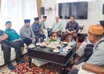 Sambut Kedatangan FKPP Bupati Epyardi Asda Janji Akan Bantu pondok Pesantren Di Kabupaten Solok