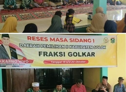 Tidak Sekedar Menunggu, Anggota DPRD Kabupaten Solok Trio Karno Vivo Jemput Langsung Aspirasi Warga Ujung Ladang