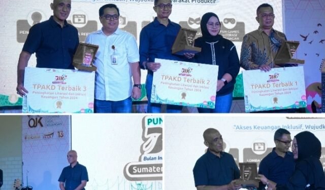 Pemkab Solok Raih Penghargaan Tiga Terbaik TPAKD Tahun 2024 Dari OJK Sumatera Barat