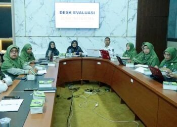 Puskesmas Jua Gaek Ikuti Zoom Meeting Penilaian Zona Integritas Menuju Wilayah Bebas Korupsi (WBK)