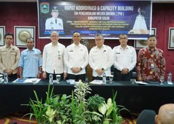 Setda Medison Buka Rapat Koordinasi & Capacity Building Tim Pengendalian Inflasi Daerah ( TPID ) Kabupaten Solok