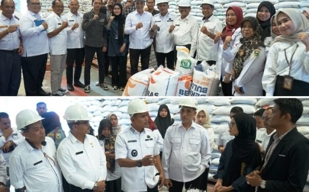 Cek Ketersediaan Pangan Jelang Akhir Tahun, Wabup Solok Jon Firman Pandu Inspeksi Ke Bulog