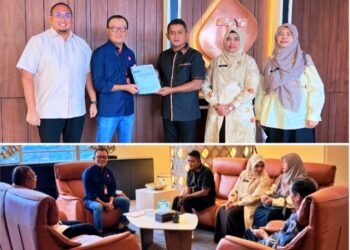 Gerak Cepat Wabup Solok, Jon Firman Pandu Bersama  Andre Rosiade Bahas Blankspot Dengan Dirut Telkomsel