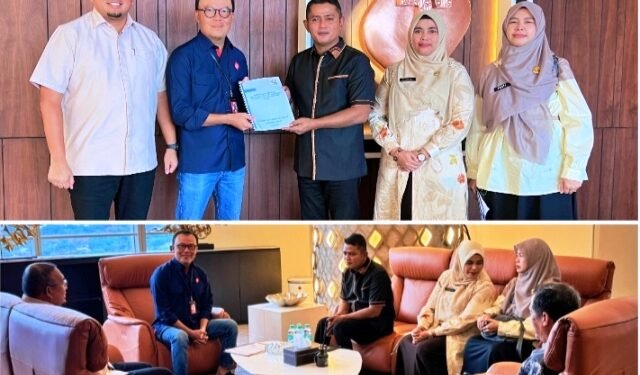 Gerak Cepat Wabup Solok, Jon Firman Pandu Bersama  Andre Rosiade Bahas Blankspot Dengan Dirut Telkomsel