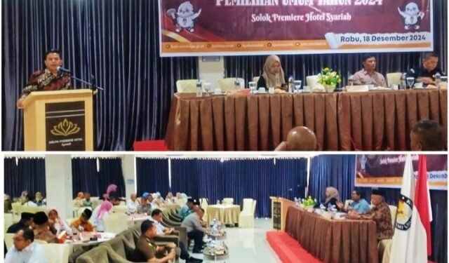 Evaluasi Pelaksanaan Pemilu 2024 KPU Kota Solok Minta Masukan Dari Semua Pihak Terkait