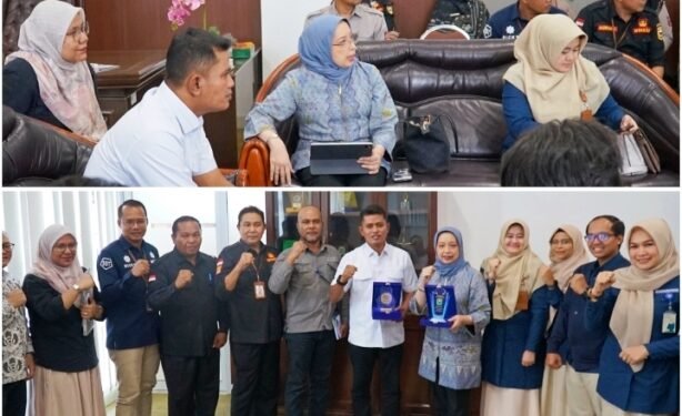 Wakil Bupati Solok Jon Firman Pandu Sambut Kedatangan Dewan Pengawas BPJS Kesehatan