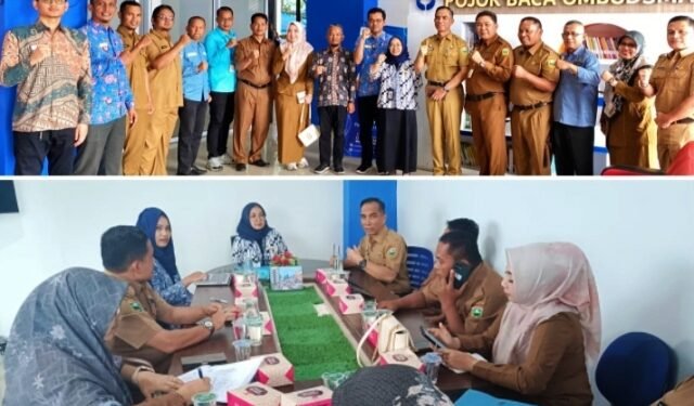 Pemkab Solok Kunjungi Ombudsman RI Perwakilan Sumbar Dalam Rangka Terus berbenah