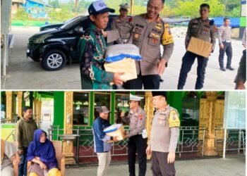Kapolres Solok AKBP Muari Berbagi Kebaikan dalam Jumat Curhat di Nagari Batang Barus