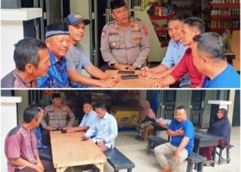 Kasat Binmas Polres Solok AKP Edwin Laksanakan Kegiatan Jumat Curhat di Nagari Aia Batumbuak