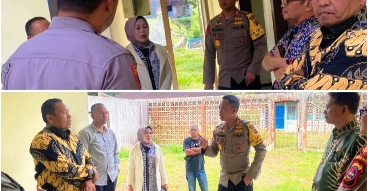 Dukung Asta Cita, Kapolres Solok AKBP Muari Lakukan Pengecekan Posko Makan Bergizi Gratis (MBG)