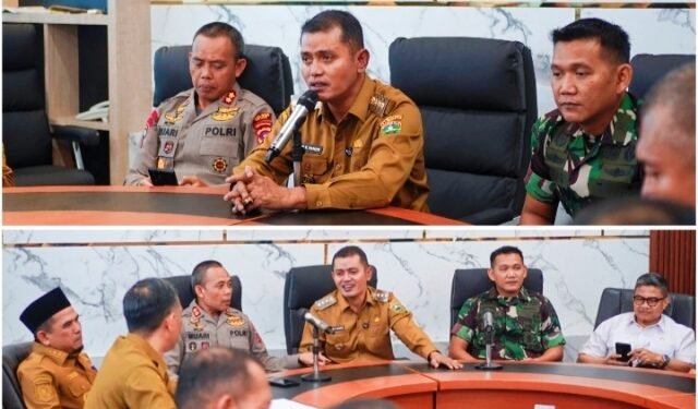 Pemkab Gelar FGD bersama Forkopimda Untuk Kesiapan Kabupaten Solok Hadapi Hari Raya Idul Fitri 1446 H