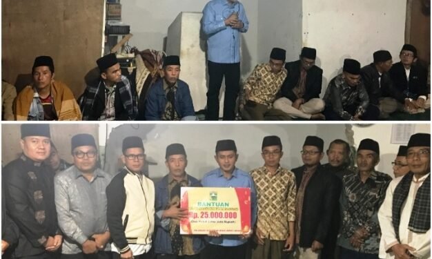 Masyarakat Nagari Kampuang Batu Dalam Undang Bupati Solok Buka Bersama di Masjid Al Muhajirin