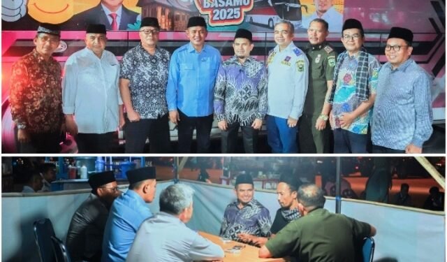 Kedatangan Perantau Minang “Pulang Basamo” di Terminal Bareh Solok Disambut Hangat Bupati dan Wakil Bupati Solok