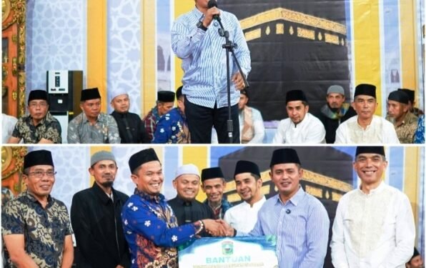 Bupati Solok Jon Firman Pandu dan Tim Safari Ramadhan Khusus Kunjungi Masjid Raya Bukit Sileh