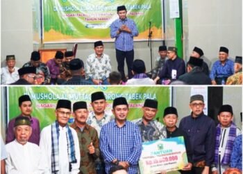 Bupati Solok Jon Firman Pandu kunjungi Mushola Al Muttaqin Balai Kubang Jorong Tabek Pala Nagari Talang