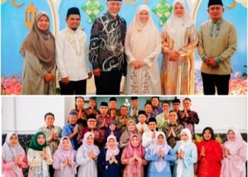 Terobosan Besar, Pertama Kali Bupati dan Wakil Bupati Solok Boyong Kepala OPD Halalbihalal ke Gubernur beserta Forkopimda Sumbar