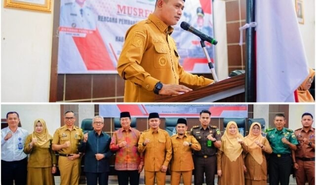 Musrenbang RPJMD Kabupaten Solok Tahun 2025–2029 Dibuka Bupati Solok Jon Firman Pandu
