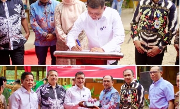 Penggunaan Perdana Tapping Box Pajak Rumah Makan dan Restoran Diresmikan Bupati Solok