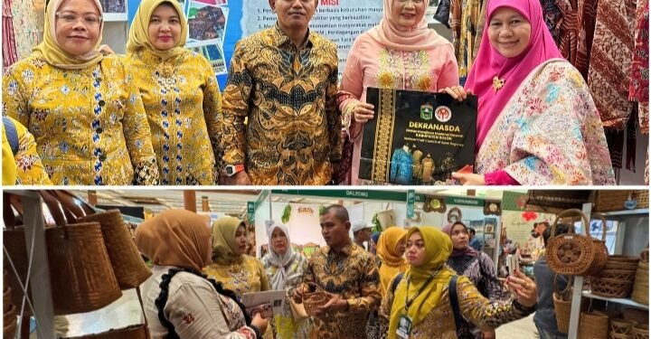 Wakil Bupati Solok Jon Firman Pandu Hadiri International Handicraft Trade Fair Tahun 2025