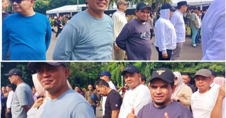 Jon Firman Pandu – H. Candra Bupati dan Wakil Bupati Solok Terpilih ikuti Gladi Kotor Pelantikan di Monas
