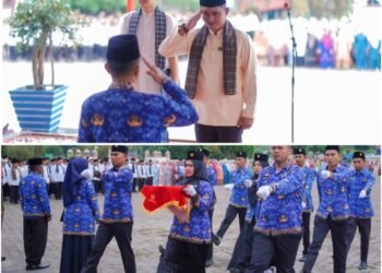 Bupati Jon Firman Pandu Pimpin Peringatan Hari Pendidikan Nasional Tahun 2025 di Kabupaten Solok