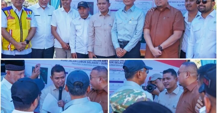 Menteri Pekerjaan Umum RI Dody Hanggodo Kunjungi Lokasi Pembangunan Sekolah Rakyat di Solok Sumbar