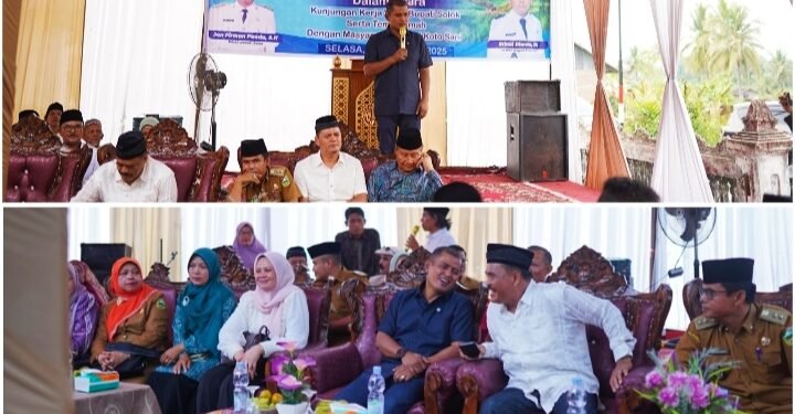 Wakil Bupati Solok Jon Firman Pandu Kunker dan Temu Ramah ke Nagari Koto Sani