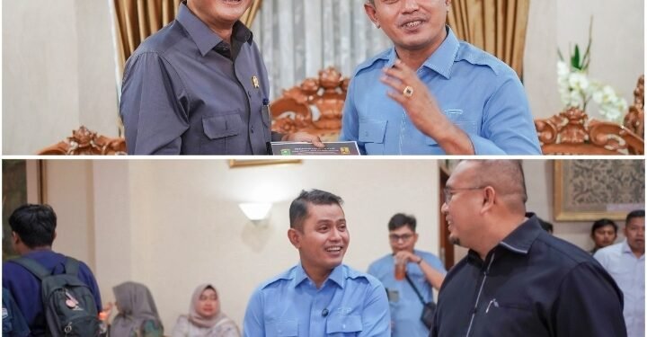 Bupati Solok Jon Firman Pandu Sambut Kedatangan Menteri PU dan Anggota DPR RI di BIM