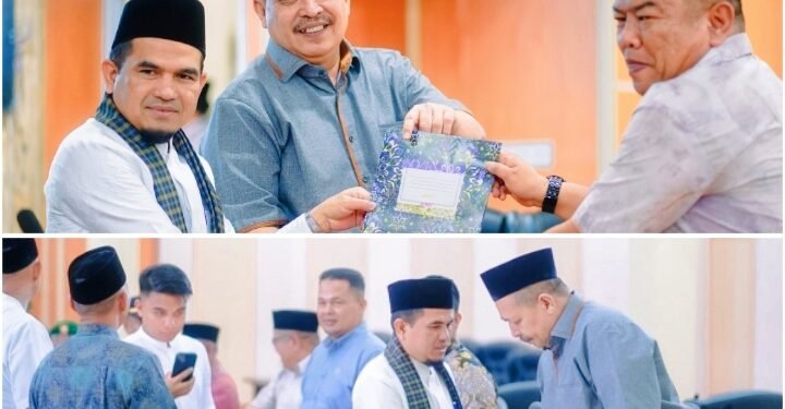Wakil Bupati Solok Hadiri Paripurna DPRD Laporan Reses Masa Sidang II  dan Pembukaan Masa Sidang III 2024/2025