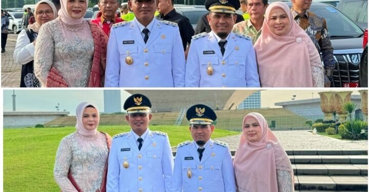 Bupati Solok Jon Firman Pandu, SH dan Wakil Bupati, H. Candra Dilantik Presiden RI di Istana Negara