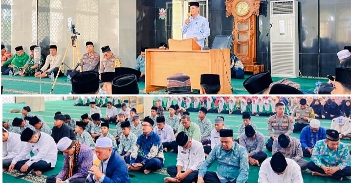 Sambut Bulan Suci Ramadhan 1446 H/ 2025 M Kabupaten Solok Gelar Tabligh Akbar Dan Zikir Bersama