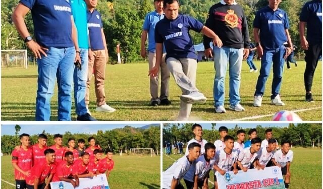 Wakil Bupati Solok H. Candra Hadiri Pengukuhan Sekaligus Buka Turnamen IKARASTA Cup 1