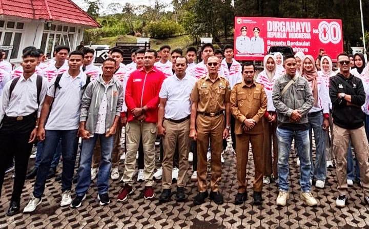 Paskibraka Kabupaten Solok Menimba Ilmu ke Badan Pembinaan Ideologi Pancasila