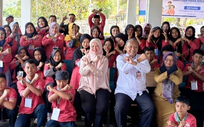 Ketua TP-PKK Kabupaten Solok Hadiri Workshop Fasilitasi Pendidikan Anti Narkoba pada Keluarga