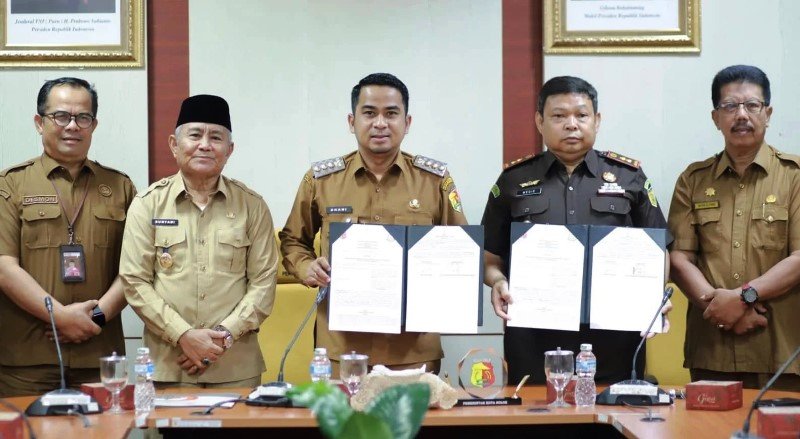 Wali Kota dan Kepala Kejaksaan Negeri Solok Kerjasama Penanganan Hukum Bidang Datun