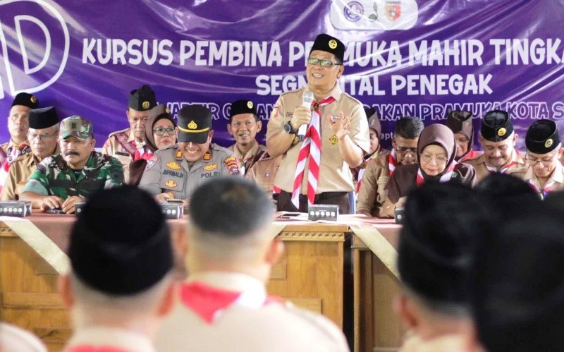 Kwarcab Pramuka Kota Solok Gelar Kursus Mahir Dasar  Segmental Penegak Pertama