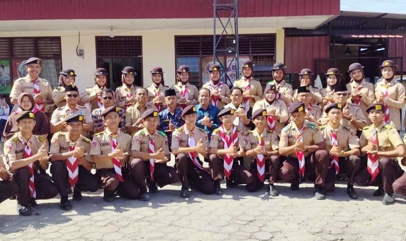 Siap Harumkan Nama Daerah di Raimuna Sumbar 2025 Pemko Lepas Kontingen Pramuka Kota Solok