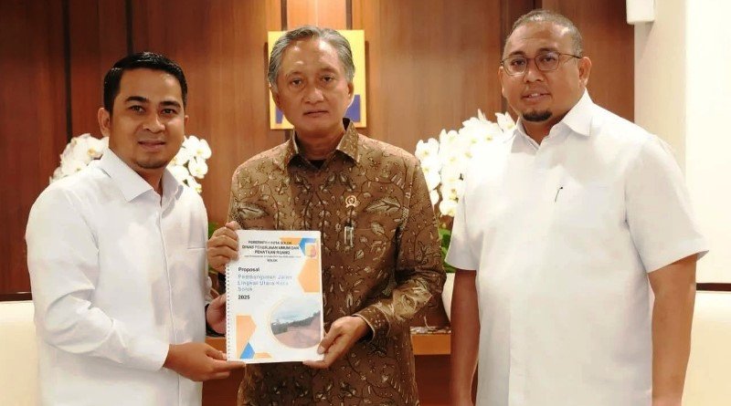 Wako Solok Dr. Ramadhani Kirana Putra Ajukan Bantuan IJD ke Kementrian PU Untuk Lanjutkan Pembangunan JLU