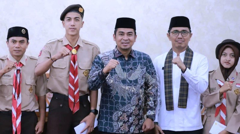 Wako Solok H.Ramadhani Lepas Pramuka Disabilitas Kota Solok Ikuti Jambore PBK Nasional 2025