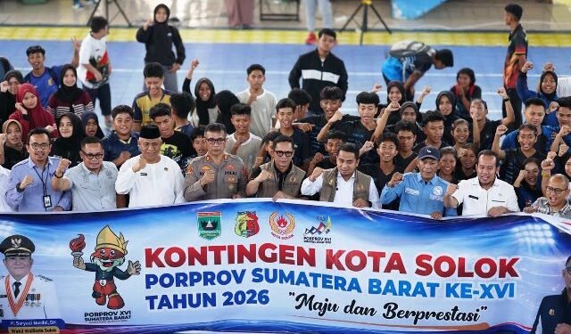 Wako Solok Minta Kontingen Jaga Sportivitas dan Nama Baik  Di Porprov XVI Sumbar